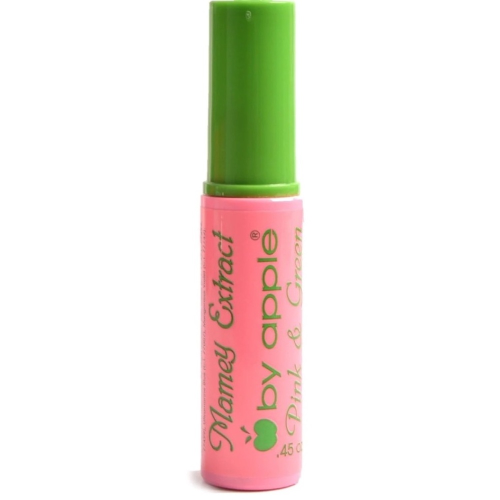 Apple Mamey Extract Super Lash Mascara famous Mexican, pink and green mascara